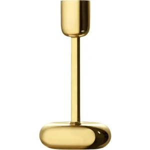 applicata Kerzen Und Kerzenhalter-Iittala Nappula Kerzenhalter, 183 mm, Messing
