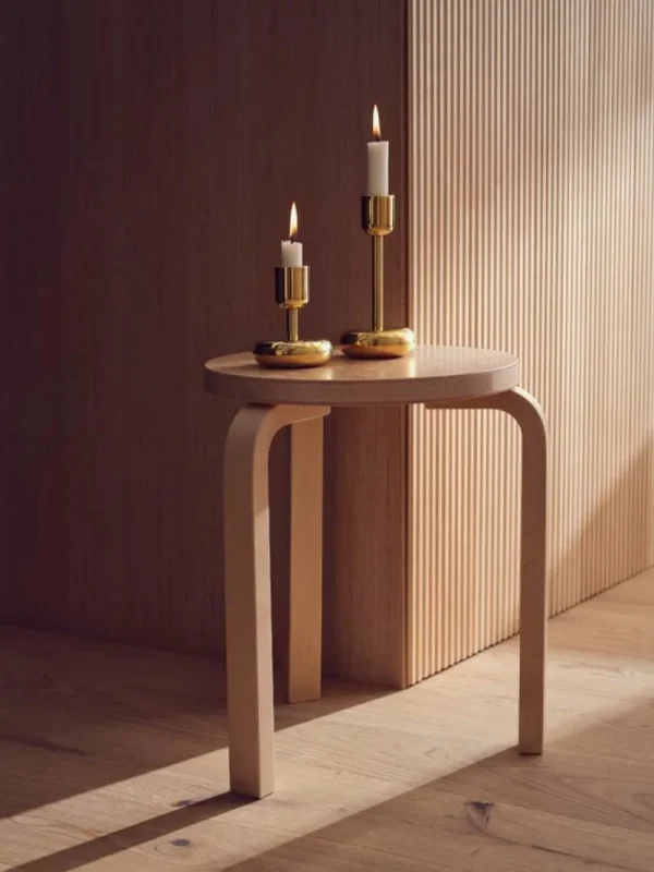 applicata Kerzen Und Kerzenhalter-Iittala Nappula Kerzenhalter, 183 mm, Messing
