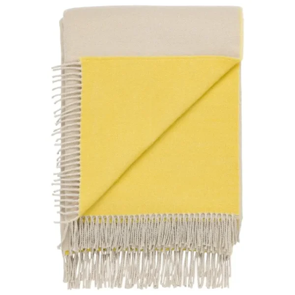 Iittala Decken Und Überwürfe^Play Decke, 130 x 180 cm, Beige - Gelb