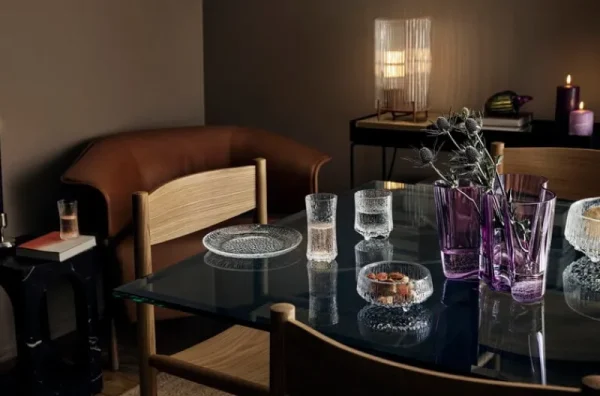 Warm Nordic Tischlampen-Iittala Putki Tischleuchte, klar