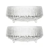 Iittala Geschirr^Schale Ultima Thule 115 mm, 2 Stück, klar