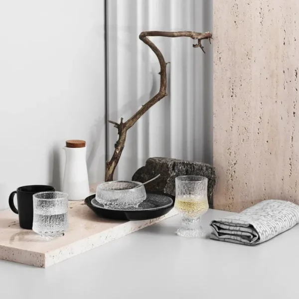 Iittala Geschirr^Schale Ultima Thule 115 mm, 2 Stück, klar