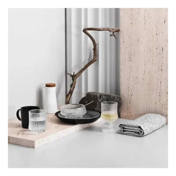 Iittala Geschirr^Schale Ultima Thule 115 mm, 2 Stück, klar