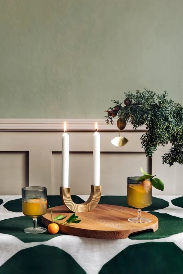 Iittala Geschirr^Serviertablett Raami 38,5 cm, Eiche