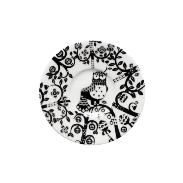 Iittala Geschirr^Taika Teller, 11 cm, schwarz