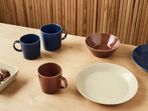 Iittala Geschirr^Teema Teller, 21 cm, Vintage-Blau