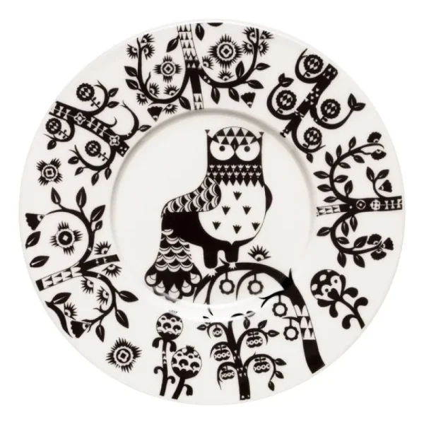 Iittala Geschirr^Teller Taika, 16 cm, schwarz
