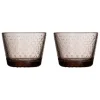 Iittala Gläser Und Tassen^Tundra Glas, 160 ml, 2 Stück, Leinenweiß