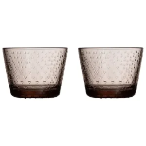 Iittala Gläser Und Tassen^Tundra Glas, 160 ml, 2 Stück, Leinenweiß