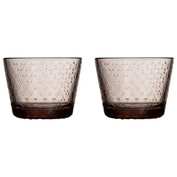 Iittala Gläser Und Tassen^Tundra Glas, 160 ml, 2 Stück, Leinenweiß