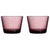 Iittala Gläser Und Tassen^Tundra Glas, 160 ml, 2 Stück, Violett