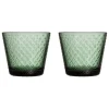 Iittala Gläser Und Tassen^Tundra Glas, 290 ml, 2 Stück, Tannengrün
