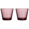 Iittala Gläser Und Tassen^Tundra Glas, 290 ml, 2 Stück, Violett