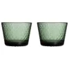 Iittala Gläser Und Tassen^Tundra Glas, 160 ml, 2 Stück, Tannengrün