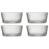 Iittala Geschirr^Tundra Schale, 250 ml, 4 Stück, klar