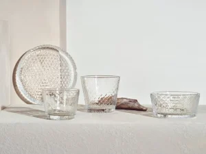 Iittala Geschirr^Tundra Teller, 154 mm, 4 Stück, klar