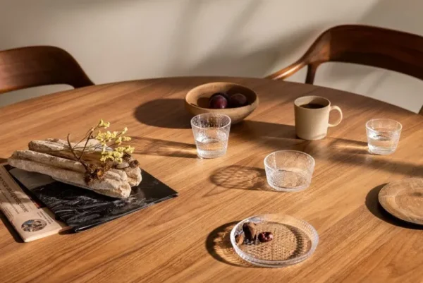 Iittala Geschirr^Tundra Teller, 154 mm, 4 Stück, klar