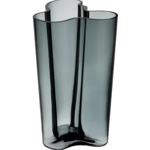 ferm LIVING Vasen-Iittala Vase Aalto 251 mm, dunkelgrau
