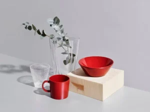 Georg Jensen Vasen-Iittala Vase Aalto 220 mm, klar