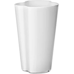 Audo Copenhagen Vasen-Iittala Vase Aalto 220 mm, weiß