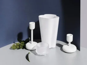 Audo Copenhagen Vasen-Iittala Vase Aalto 220 mm, weiß