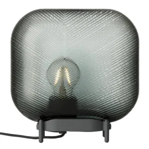 GUBI Tischlampen-Iittala Virva Tischleuchte, dunkelgrau