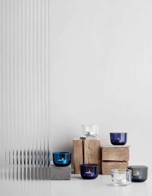 Georg Jensen Kerzen Und Kerzenhalter-Iittala Votiv Valkea, grau
