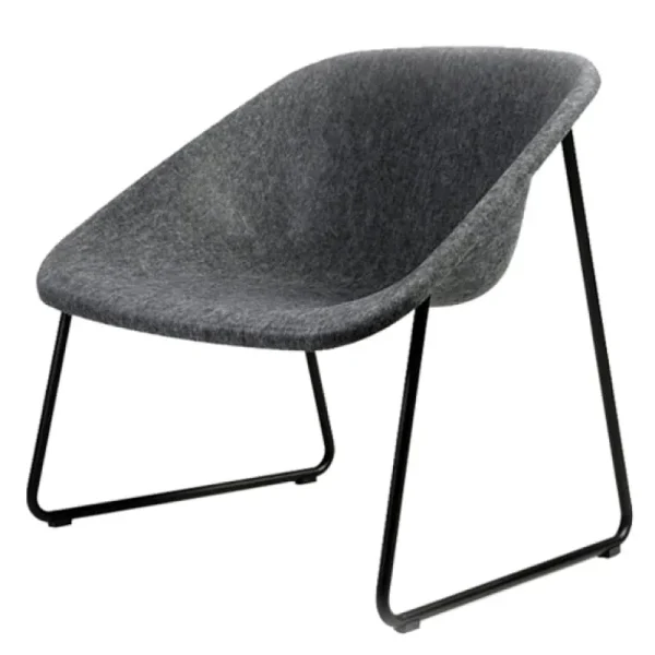 Woud Sitzgelegenheiten-Inno Kola Lounge Stuhl, schwarz