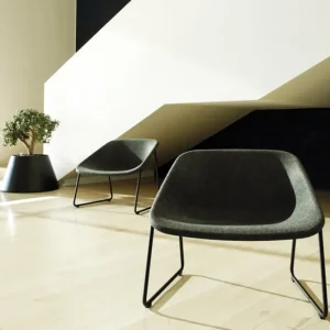 Woud Sitzgelegenheiten-Inno Kola Lounge Stuhl, schwarz