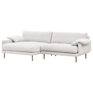 Interface Sofas Und Liegen-Bebé Sofa mit Chaiselongue, links, Muru 472, Beige, Eiche