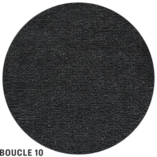 Interface Sitzgelegenheiten-Lollipop Polsterhocker/Bett, Boucle 10, Schwarz