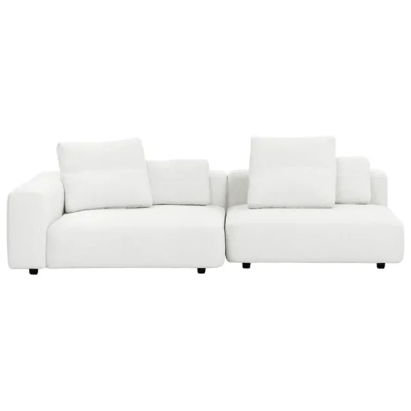 Interface Sofas Und Liegen-Toast Sofa, 270 cm, links, Arc 80, Weiß