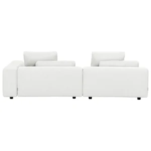 Nichba Sofas Und Liegen-Interface Toast Sofa, 270 cm, rechts, Arc 80, Weiß