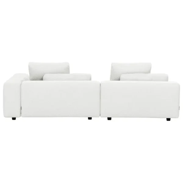 Nichba Sofas Und Liegen-Interface Toast Sofa, 270 cm, rechts, Arc 80, Weiß