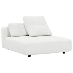 Interface Sofas Und Liegen-Toast Sofamodul, 135 x 135 cm, Arc 80 Weiß