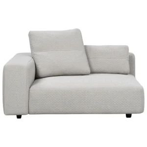 Interface Sofas Und Liegen-Toast Sofamodul mit Armlehne, 135 x 135 cm, Arc 05, Beige