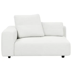 Interface Sofas Und Liegen-Toast Sofamodul mit Armlehne, 135 x 135 cm, Arc 80 Weiß