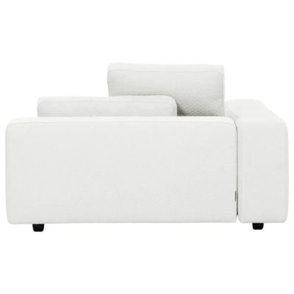 Interface Sofas Und Liegen-Toast Sofamodul mit Armlehne, 135 x 135 cm, Arc 80 Weiß