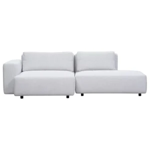 HAY Sofas Und Liegen-Interface Toastie Sofa, modular, 253 cm, DV-P, Leaf 101 Ivory