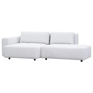 HAY Sofas Und Liegen-Interface Toastie Sofa, modular, 253 cm, DV-P, Leaf 101 Ivory