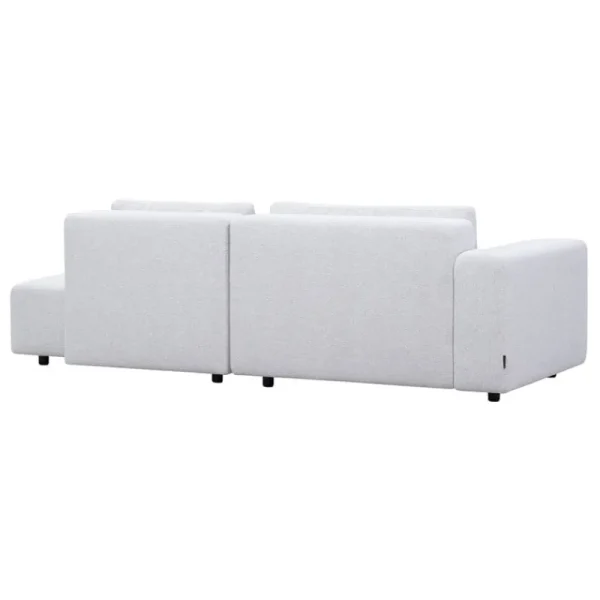 HAY Sofas Und Liegen-Interface Toastie Sofa, modular, 253 cm, DV-P, Leaf 101 Ivory
