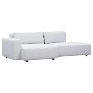 HAY Sofas Und Liegen-Interface Toastie Sofa, modular, 253 cm, DV-P, Leaf 101 Ivory