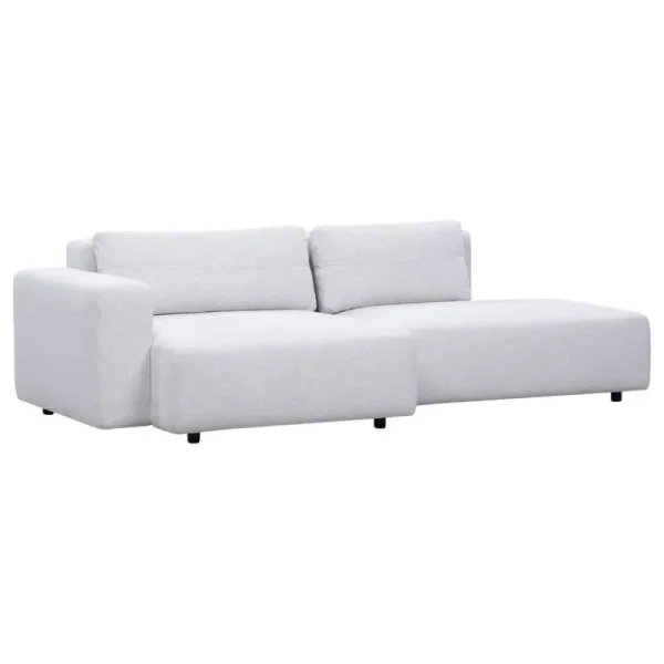 HAY Sofas Und Liegen-Interface Toastie Sofa, modular, 253 cm, DV-P, Leaf 101 Ivory