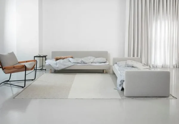 Fredericia Sofas Und Liegen-Interface Twin Schlafsofa, Beige Story 102