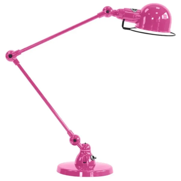 Muuto Schreibtischlampen | Tischlampen-Jieldé Signal SI333 Tischleuchte, Rosa