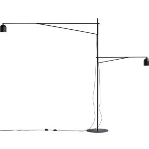 Nemo Lighting Stehleuchten-Karakter Awkward Light Stehleuchte, schwarz