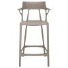 Kartell Terrassenmöbel | Sitzgelegenheiten^A.I. Barhocker, 65 cm, Grau