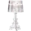 Pilke Lights Tischlampen-Kartell Bourgie Tischleuchte, transparent