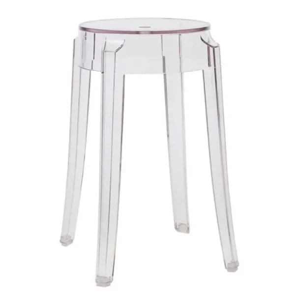 Kartell Terrassenmöbel | Sitzgelegenheiten^Charles Ghost Hocker, 46 cm