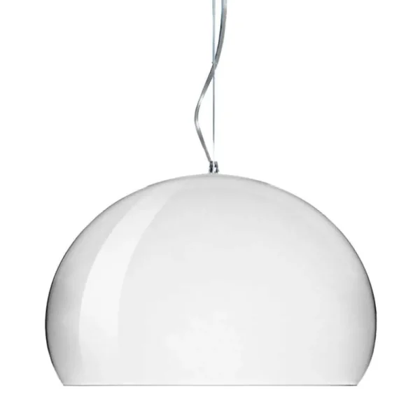 u00d6rsju00f6 Deckenleuchten-Kartell FL/Y Pendelleuchte, klein, weiß